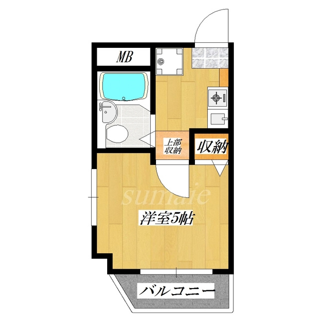 プライム王子神谷の間取り|2面採光の角部屋です！