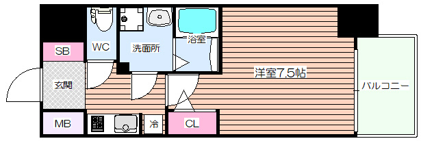 【間取り】 | コンフォリア・リヴ新大阪WEST