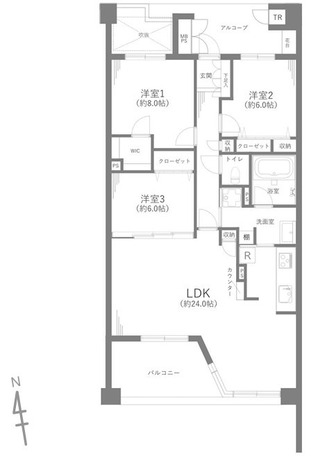 西東京市ひばりが丘　フォレストレイクひばりが丘　西武池袋線　ひばりが丘