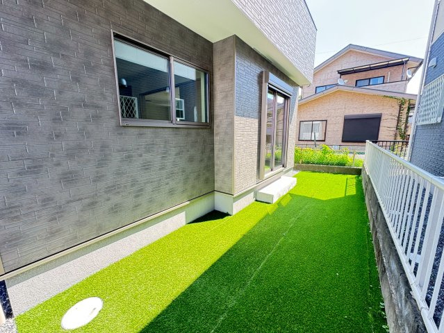新築戸建　三島市徳倉４丁目698番　全１棟　A号棟の庭|お庭スペース。