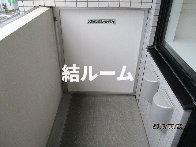 練馬区羽沢２丁目の賃貸マンションのバルコニー|別部屋参考写真