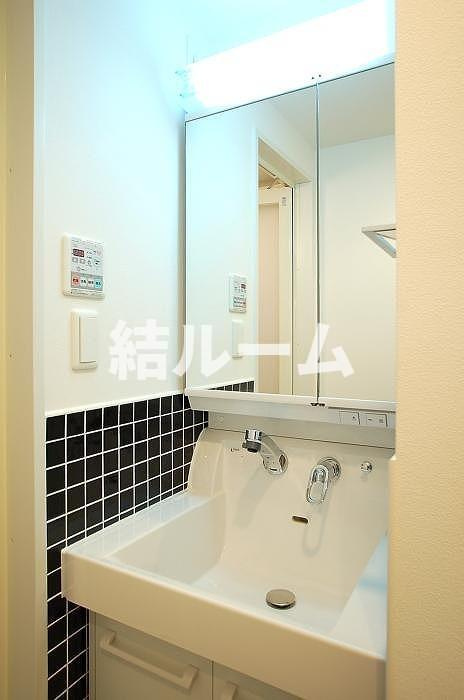 練馬区羽沢２丁目の賃貸マンションの洗面所