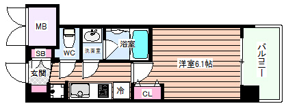 【間取り】 | プレサンス神崎川ファインブレス