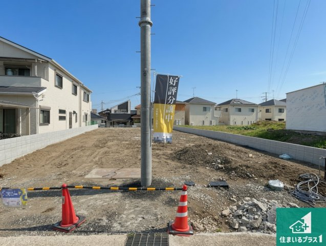 ★八幡市八幡隅田口　第2期　新築一戸建ての外観|周辺は落ち着いた街並みの住宅地！子育てがしやすい住環境です！まだ未完成ですが、現地でしかわからない事もございます。是非一度ご覧ください。