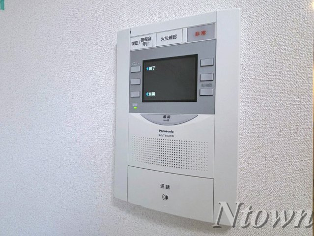 【セキュリティ】 | プレサンス葵デュリス | モニター付きインターホンです