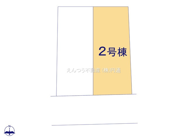 ブルーミングガーデンひまわり台1丁目の区画図