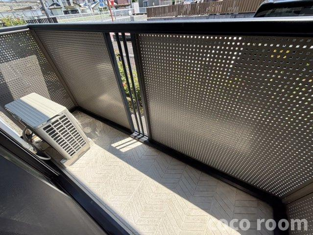 サンシャイン堀江Ⅱのバルコニー