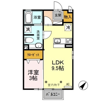 【間取り】 | アネシス ｂｄ