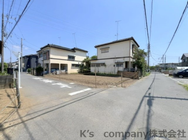 高座郡寒川町一之宮3丁目　建築条件無し　売地の前面道路含む現地写真|前面道路は交通量が少なく静かです◇