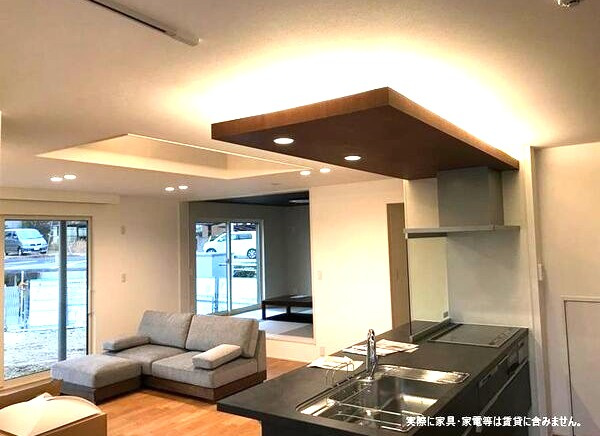 上本町戸建のキッチン