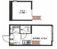 荒川区東日暮里２丁目のアパートの画像