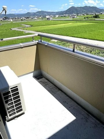 和歌山市弘西のバルコニー