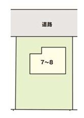 【中古】比企郡川島町1期 中古住宅の区画図|綺麗な整形地です