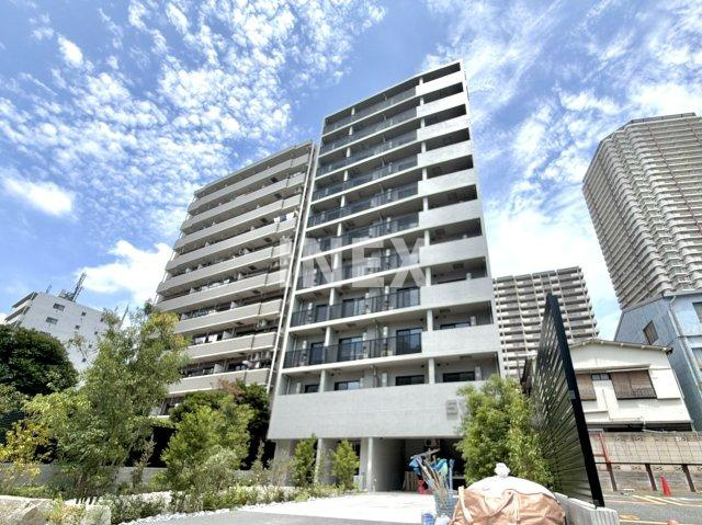 横浜市神奈川区子安通２丁目の賃貸マンションの外観パース