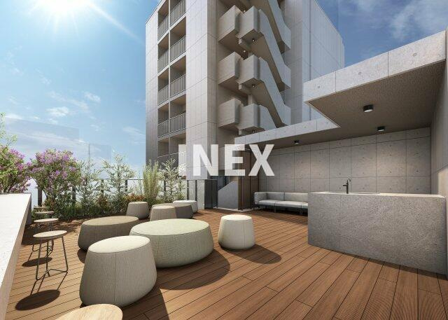 横浜市神奈川区子安通２丁目の賃貸マンションのロビー