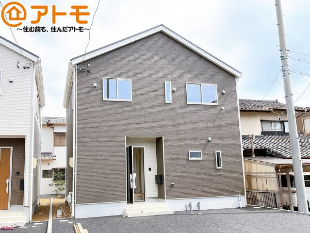 【外観】 | 駿河区西島第9　新築戸建　1号棟 | どっしりとした外観は安心感のあるマイホームを実感できますね♪