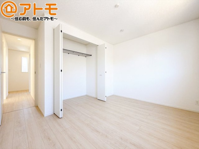 【収納】 | 駿河区西島第9　新築戸建　2号棟 | 収納家具を減らせる容量の大きなクローゼット♪