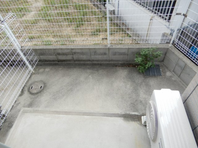 セレッソ八木のバルコニー