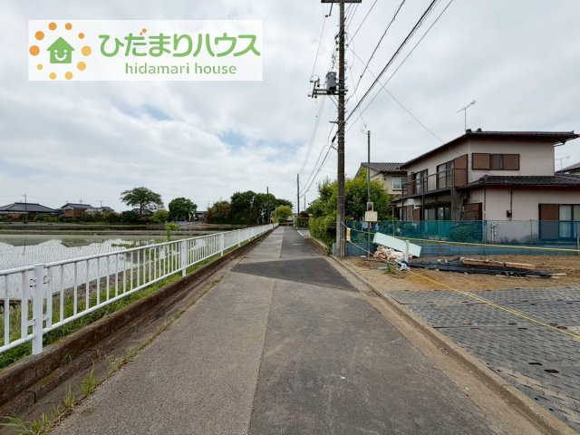 【前面道路含む現地写真】 | つくばみらい市谷井田10期　新築戸建 | （5/15撮影）