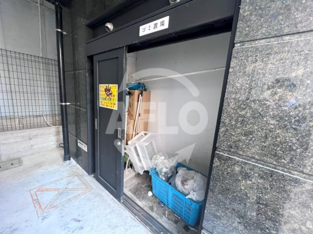 ブルービー田辺駅前のその他共用部分|ブルービー田辺駅前　ゴミ置き場