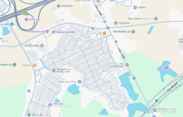 ★5(土)6(日)現地見学可能！★栗東市小野　限定1邸の地図
