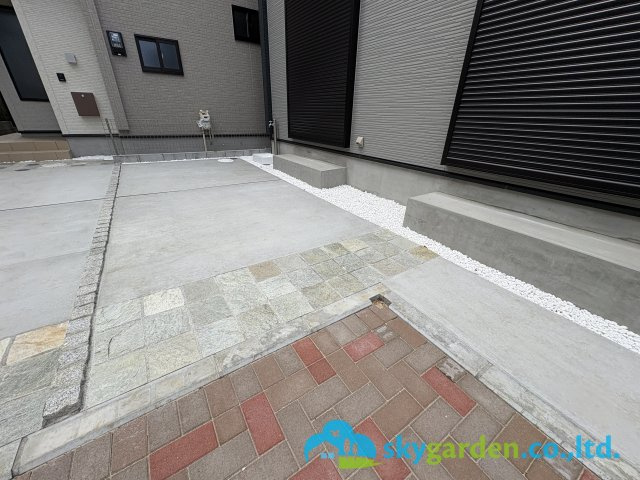 高座郡寒川町倉見　新築戸建　全３棟２号棟の駐車場|駐車場です
