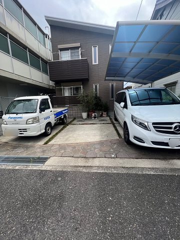 ルシェール東難波Ⅱの駐車場|駐車場です