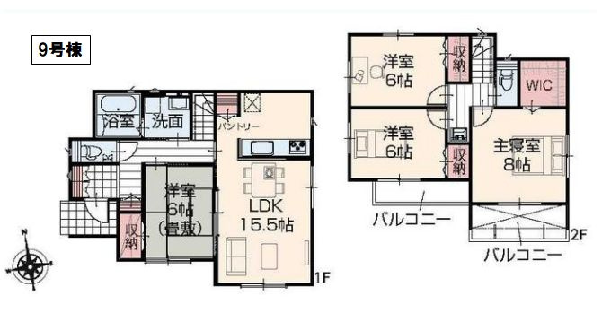 栃木市大宮町　9号棟