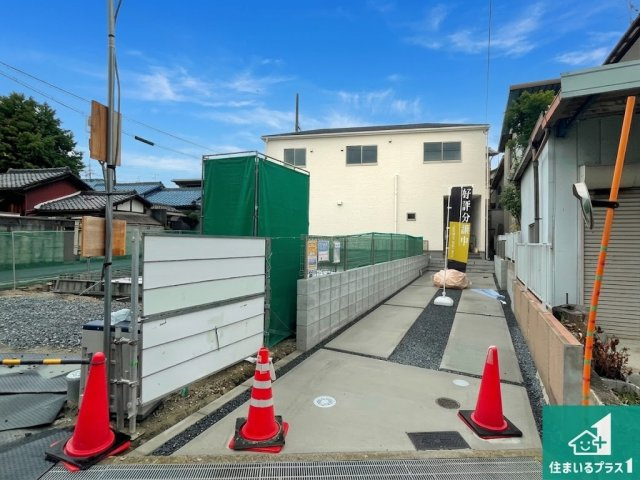 ★12(土)13(日)現地見学可能！★京田辺市薪水取　第1期　ラスト1邸の駐車場|2台分の駐車スペース有り！急な来客でも安心です！