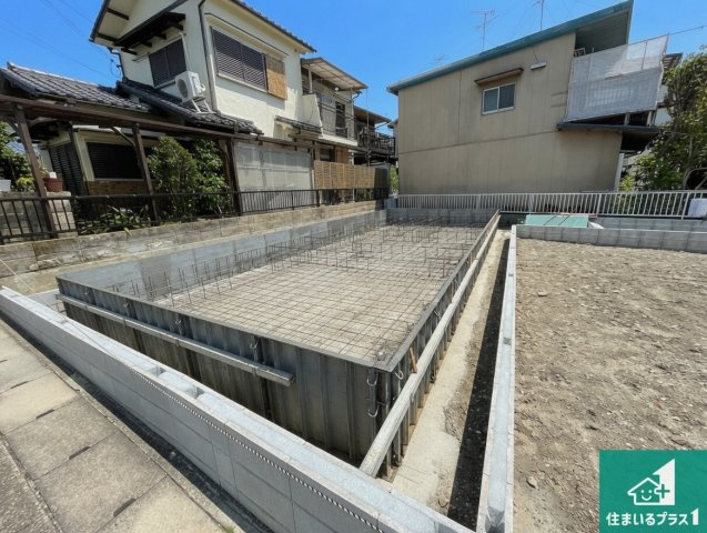 ★京田辺市薪水取　第1期　新築一戸建ての外観|現在建築中！落ち着いた街並みで新生活を始めることが出来そう！周辺の物件も併せてご紹介させて頂きます！