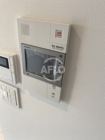 レジュールアッシュ谷町四丁目グランクラス　南大江小学校区のセキュリティ|レジュールアッシュ谷町四丁目グランクラス　TVモニター付きインターホン