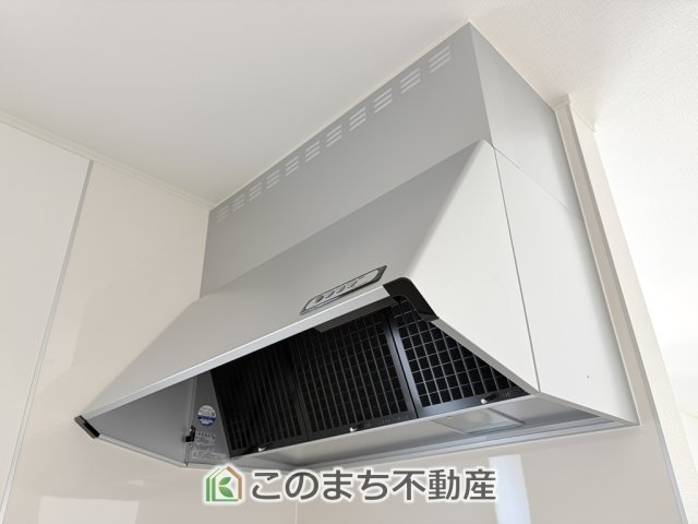 CRADLEGARDEN高根沢町中阿久津第1のキッチン|お料理の匂いもスッキリ♪シンプルデザインで掃除も簡単‼