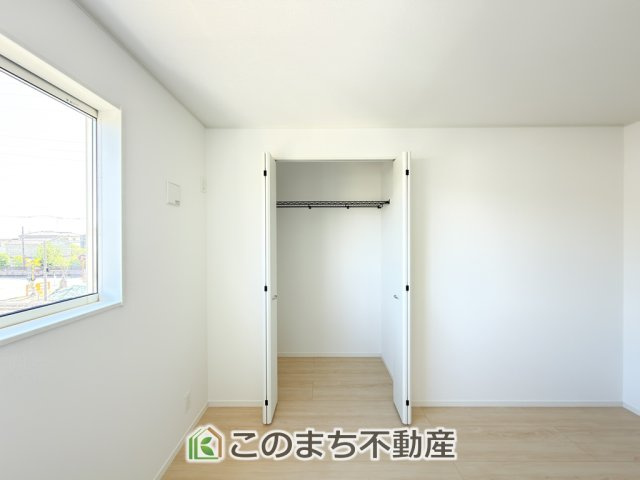 CRADLEGARDEN高根沢町中阿久津第1の収納|各居室に収納付で住みやすさにこだわっています♪