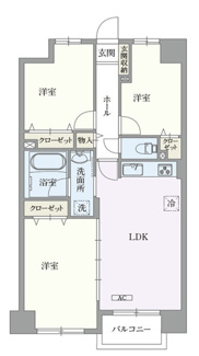 【間取り】 | U COURT 西新井 | 間取りです。
