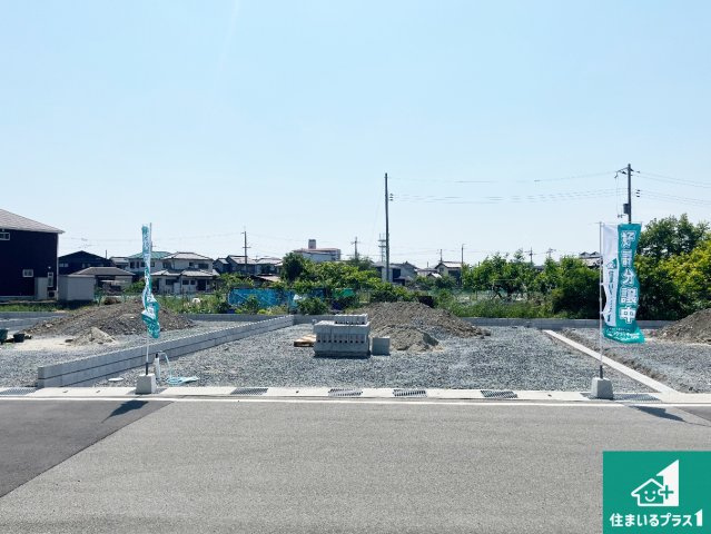 たつの市龍野町中村　第7期　新築一戸建ての外観|周辺は落ち着いた街並みの住宅地！子育てがしやすい住環境です！まだ未完成ですが、現地でしかわからない事もございます。是非一度ご覧ください。