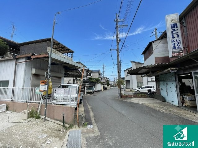 京田辺市薪水取　第1期　新築一戸建ての前面道路含む現地写真|現在建築中！落ち着いた街並みで新生活を始めることが出来そう！周辺の物件も併せてご紹介させて頂きます！
