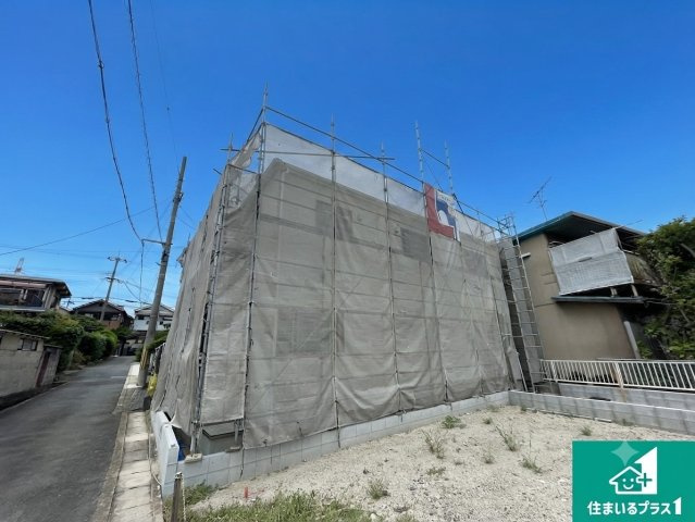 京田辺市薪水取　第1期　新築一戸建ての外観|現在建築中！落ち着いた街並みで新生活を始めることが出来そう！周辺の物件も併せてご紹介させて頂きます！