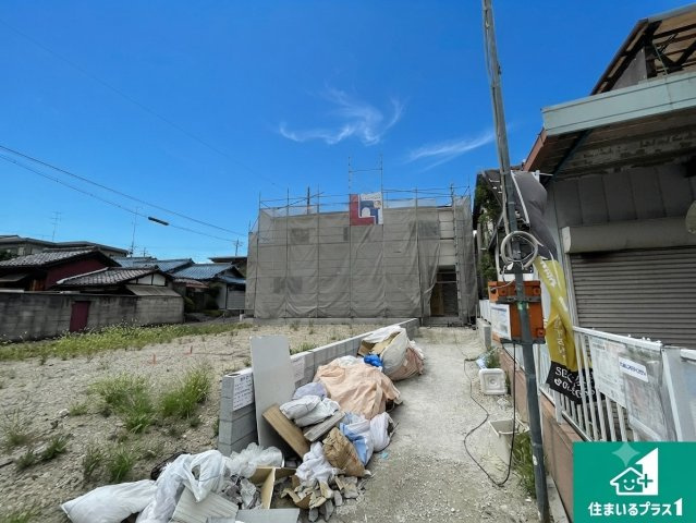 京田辺市薪水取　第1期　新築一戸建ての外観|現在建築中！落ち着いた街並みで新生活を始めることが出来そう！周辺の物件も併せてご紹介させて頂きます！