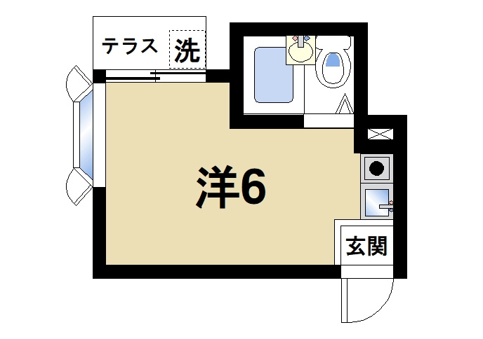 ロフト奈良まちの間取り