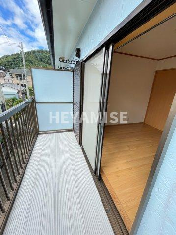 コーポみらいのバルコニー|※別号室同間取り、現況優先※