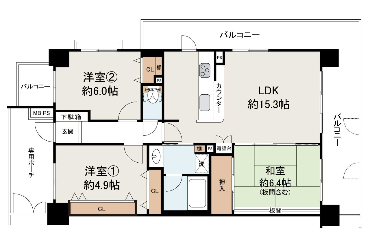 ライオンズマンション二色浜