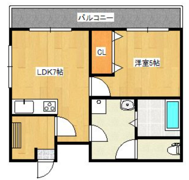 ラフィネA「10,000円キャッシュバック対象物件」の間取り