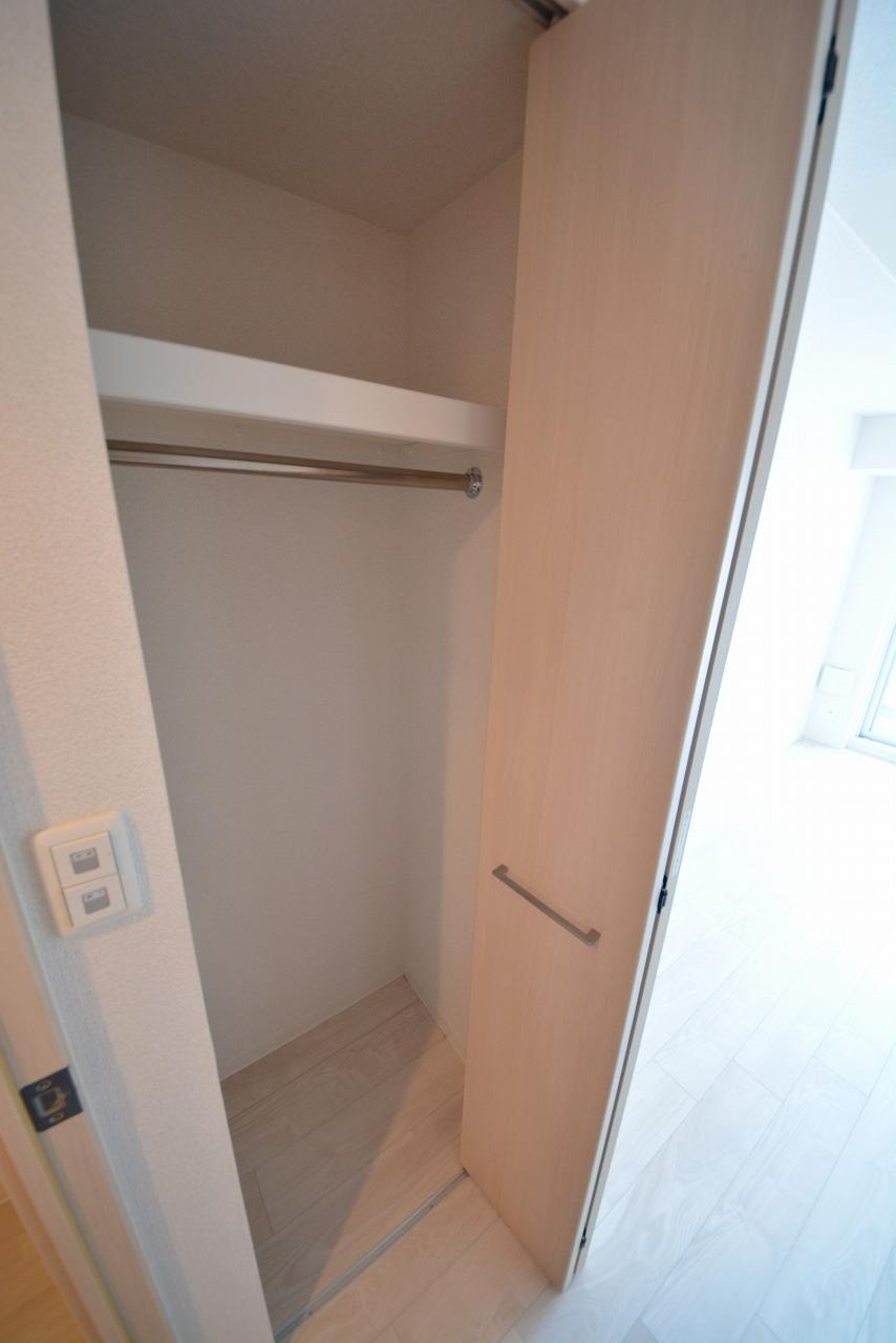 プレサンス上町台リベルテの収納|プレサンス上町台リベルテ　クローゼット