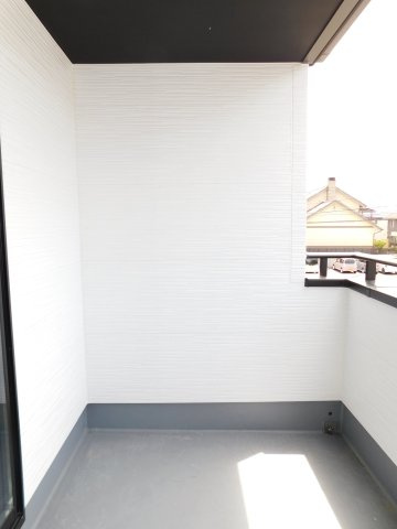名古屋市中川区大当郎１丁目の新築一戸建のバルコニー|◇バルコニー◇　　急な天候の変化でも安心なインナーバルコニー♪