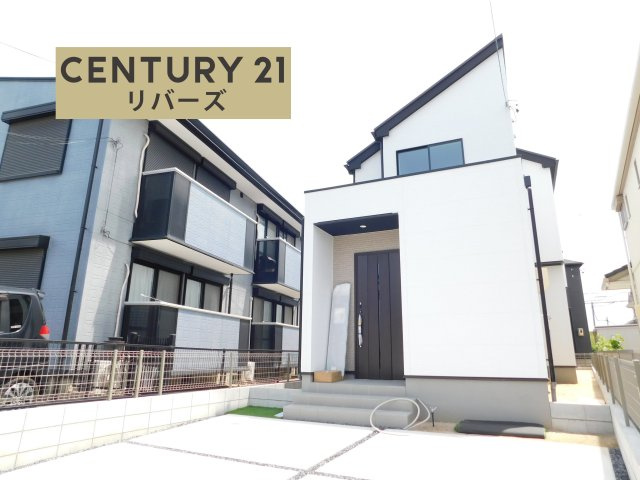 名古屋市中川区大当郎１丁目の新築一戸建の外観|☆４号棟☆　　残り２棟！！いつでもご案内出来ます♪（お問合せ当日、平日、水曜、夜間もＯＫ）　敷地４２．１６坪　駐車並列２台ＯＫ　庭スペース♪　収納＋カウンター付きリビング１８．７５帖♪　全居室南向き！