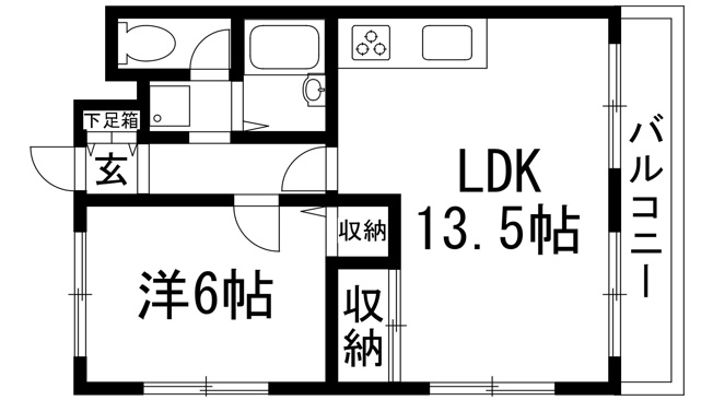 【間取り】 | ファミーユ宝塚