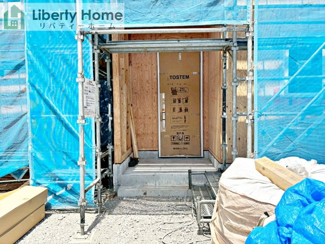 水戸市平須町第8　新築戸建　2号棟のエントランス