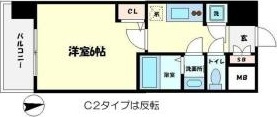 エスリード難波レジデンスの間取り
