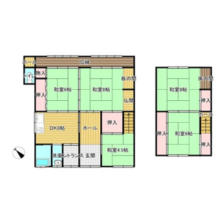 【間取り】 | 朝来市澤　戸建て