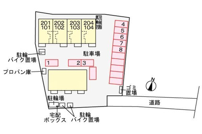 【駐車場】 | デェアフィオーレ